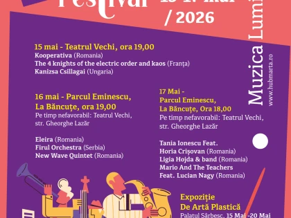 World Music Festival 2026: trei zile de muzică internațională la Arad