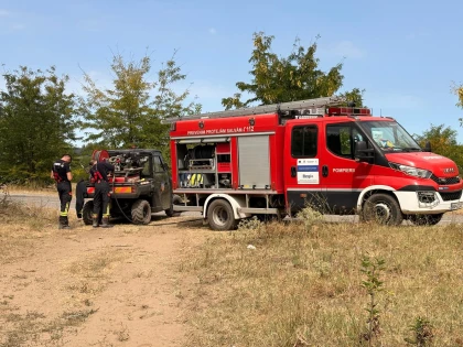 Zece pompieri arădeni, o săptămână de luptă cu incendiile din Serbia