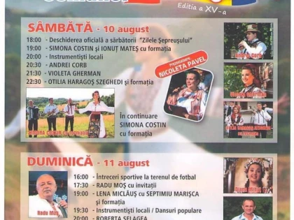 Zilele Comunei Șepreuș 2024: O sărbătoare la care sunt așteptați toți locuitorii!