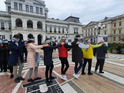 "Ziua bastonului alb", sărbătorită la Arad