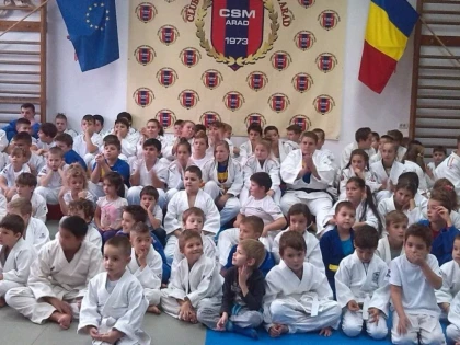 ZIUA MONDIALA A JUDOULUI, SARBATORITA PE TATAMI SI LA ARAD (FOTO)