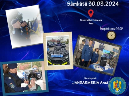 Ziua Porților Deschise, la Inspectoratul de Jandarmi Județean Arad