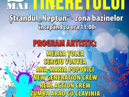 ZIUA TINERETULUI VA FI MARCATA LA STRANDUL NEPTUN