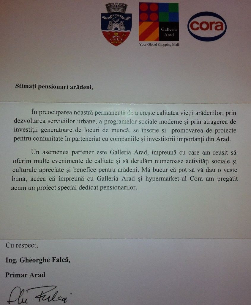 scrisoare