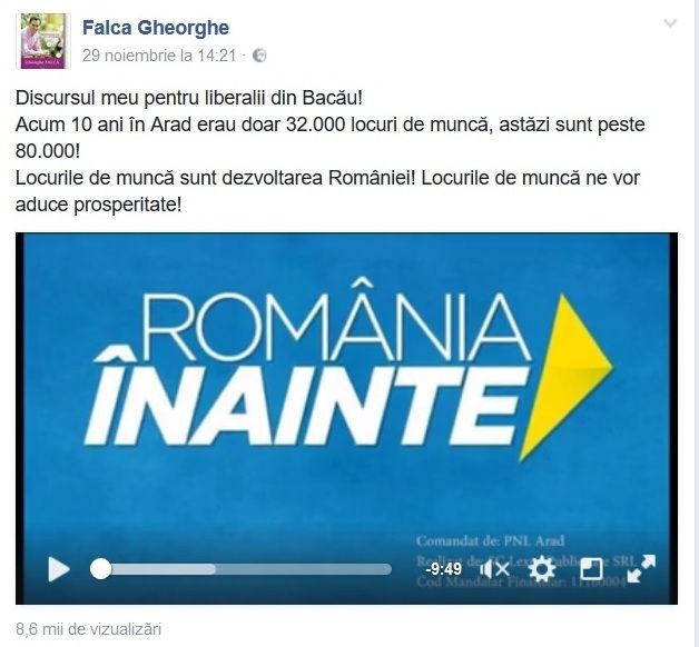 Minciuna lui Falcă privind locurile de muncă